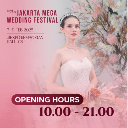 Jakarta Mega Wedding Festival 2025 : Pameran Pernikahan Terbesar di Jakarta!