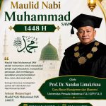 Maulid Nabi 1448 H, Guru Besar UPI Y.A.I Serukan Keteladanan dan Persatuan